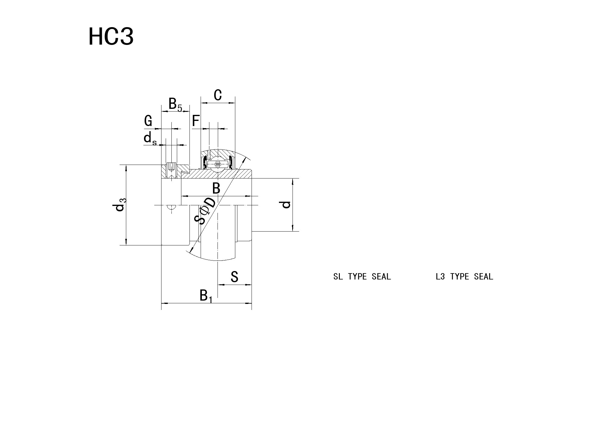 Подшипниковый узел FK HC310
